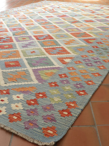 Handmade Afghan Kilim rug - 308113