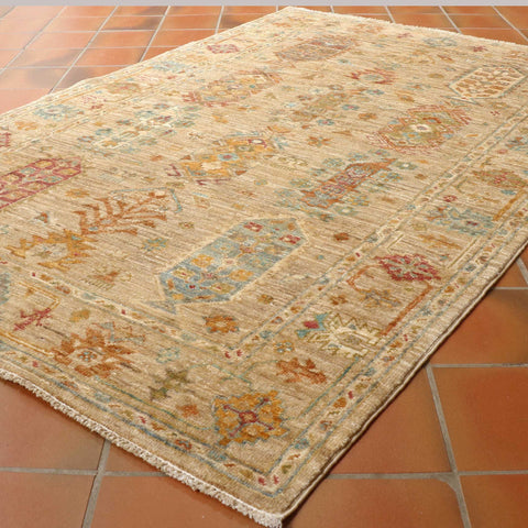 Handmade Afghan Temori rug - 308235