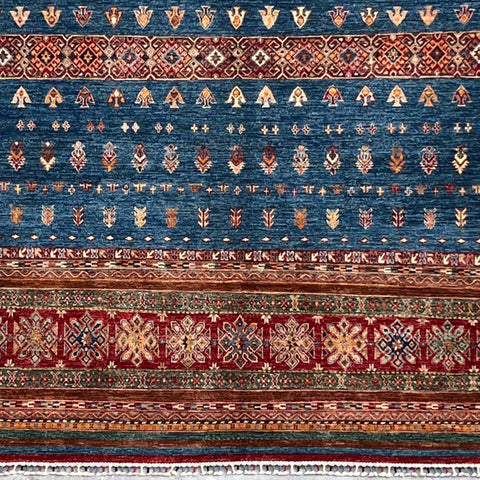 Handmade Afghan Kharjeen rug - ENR308299