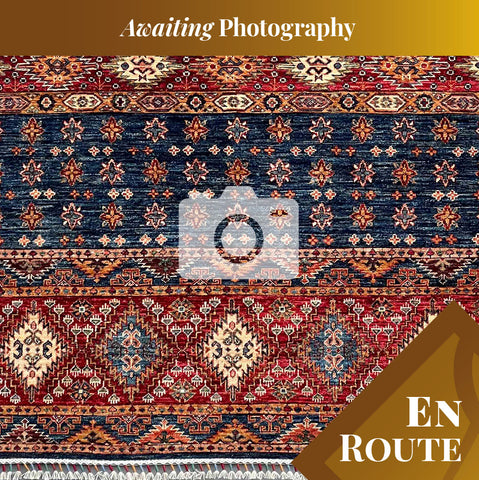 Handmade Afghan Kharjeen rug - ENR308305