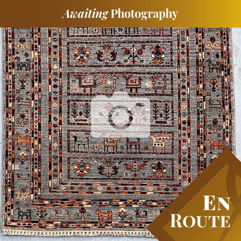 Handmade Afghan Kharjeen rug - ENR308313