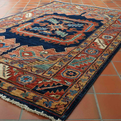 Handmade Afghan Choeb Rang rug - 308334