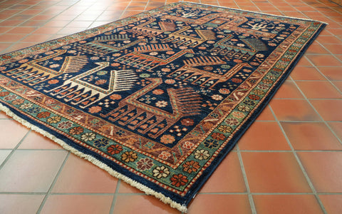 Handmade Afghan Choeb Rang rug - 308339