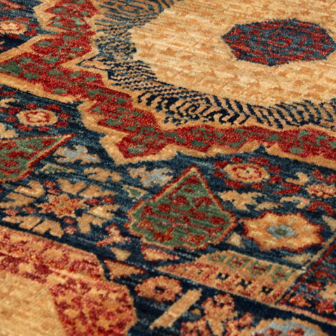 Handmade Afghan Choeb Rang short runner - 308347