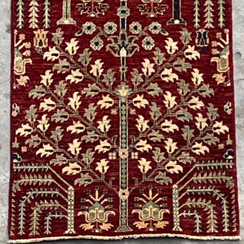 Handmade Afghan Aryana runner - ENR308367