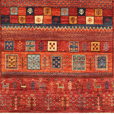 Handmade Afghan Loribaft rug - ENR308396