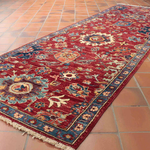 Handmade Afghan Fine Aryana runner - 308399