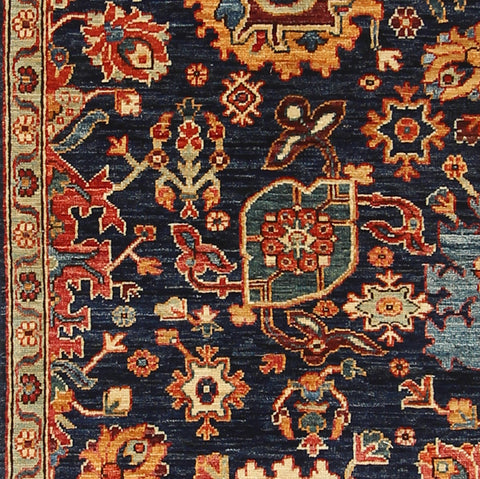 Handmade Afghan Aryana runner - ENR308400