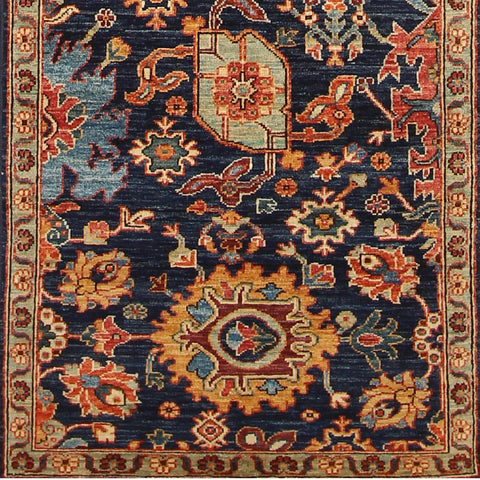 Handmade Afghan Aryana runner - ENR308400