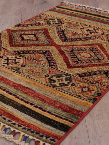 Handmade Afghan Kharjeen rug - 308447