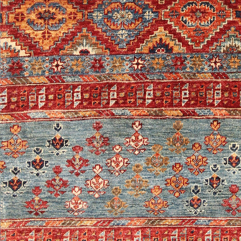 Handmade Afghan Kharjeen rug - ENR308451