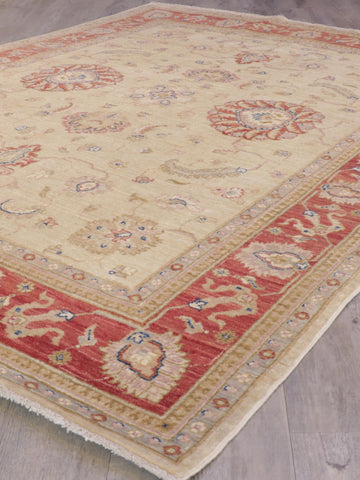 Extra fine handmade Afghan Ziegler rug - 308479