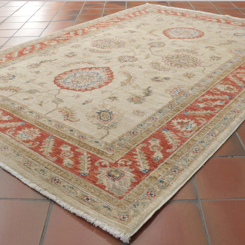 Extra fine handmade Afghan Ziegler rug - 308480