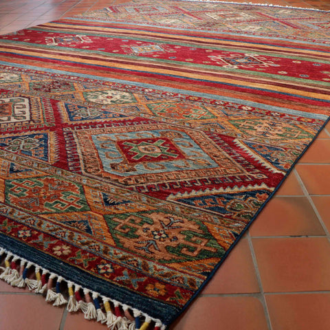 Handmade Afghan Kharjeen carpet - 308521