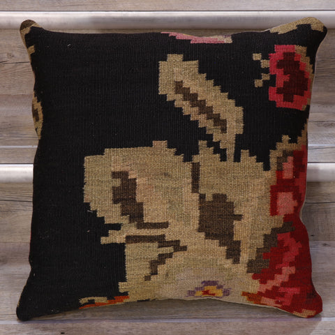 Large Handmade Moldovan kilim cushion - 308585