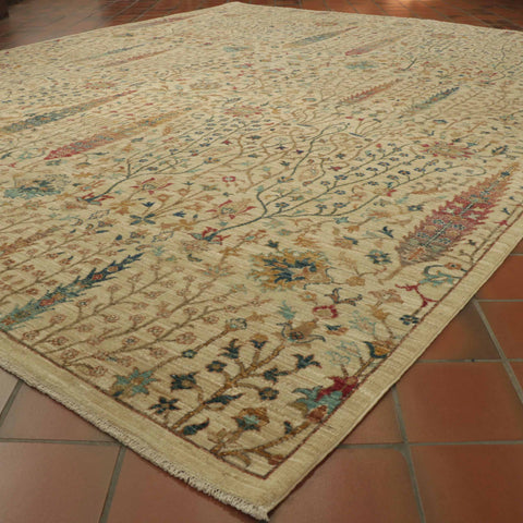 Handmade extra fine Afghan Shahi rug - 308753