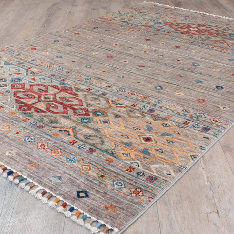 Handmade fine Afghan Samarkand RUG - 308756