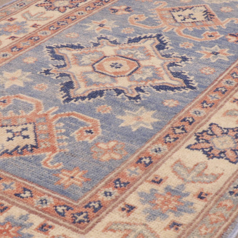 Handmade Comm Afghan Kazak runner - 308794