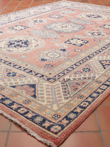 Handmade Comm Afghan Kazak rug - 308799