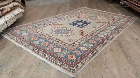 Handmade Comm Afghan Kazak rug - 308804