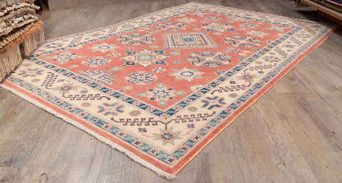 Handmade Luxury Commercial  Afghan Kazak rug - 308806