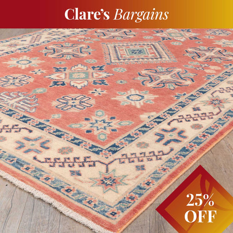 Handmade Luxury Commercial  Afghan Kazak rug - CB308806
