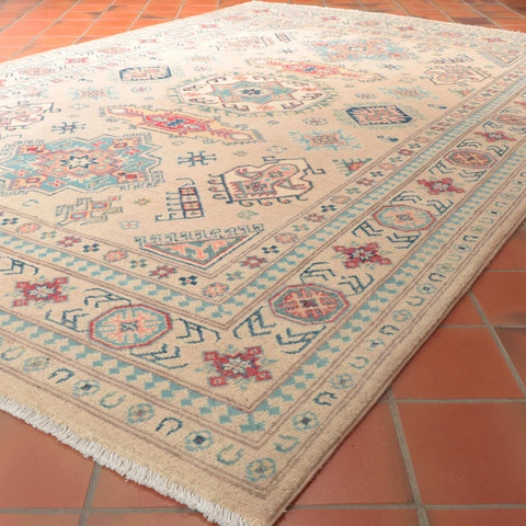 Handmade Luxury Commercial  Afghan Kazak - 308818