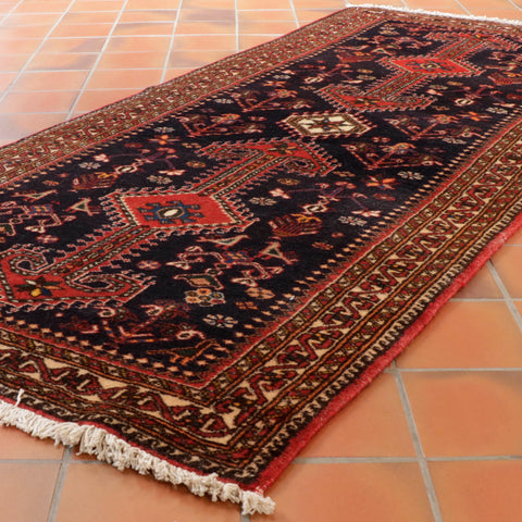 Handmade Persian Nasrabad runner - 308927