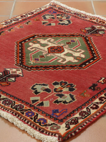 Handmade Persian Qashqai mat - 308932