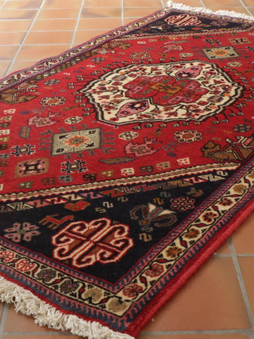 Handmade Persian Qashquli rug - 308937