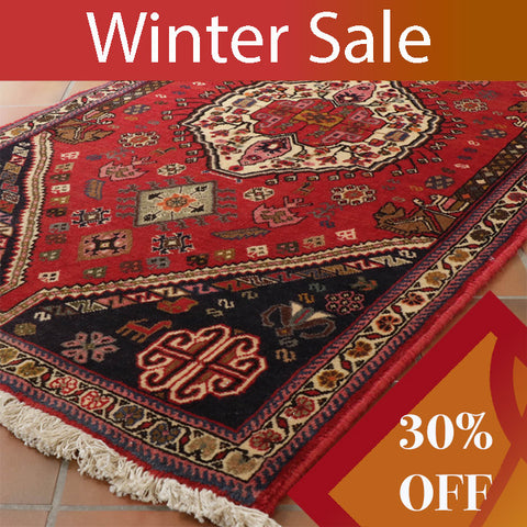 Handmade Persian Qashquli rug - WS308937