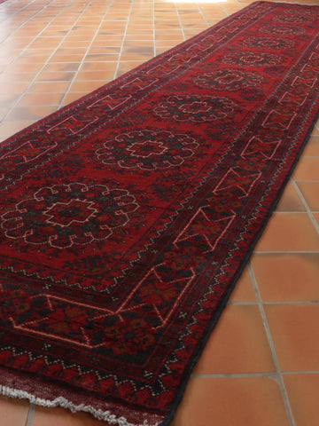 Handmade Afghan Khan Mohammadi long runner - 308995