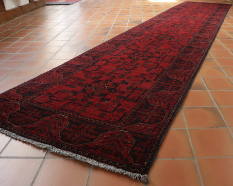 Handmade Afghan Khan Mohammadi long runner - 308996