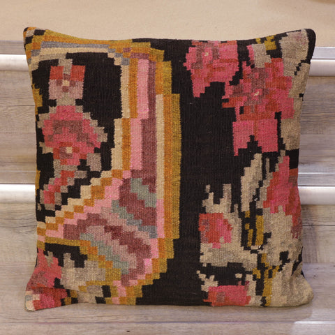 Large Handmade Moldovan kilim cushion - 309011j