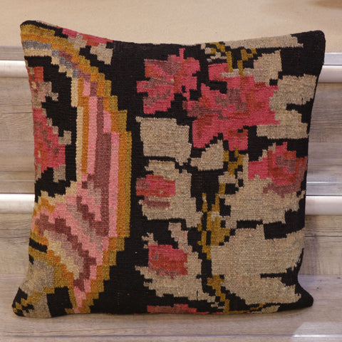 Large Handmade Moldovan kilim cushion - 309011u