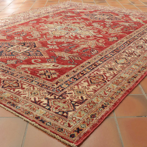 Handmade fine Afghan Kazak rug - 309018