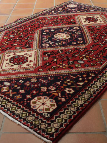 Handmade Persian Abadeh rug - 309026