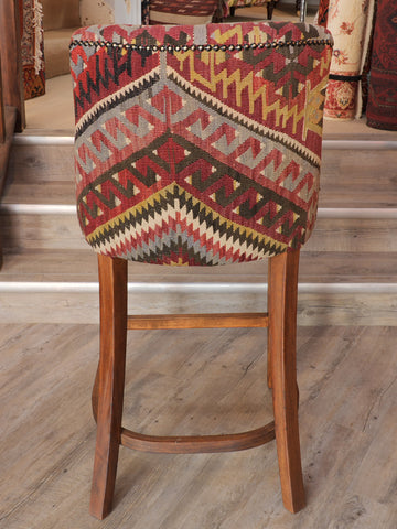 Turkish kilim bar stool counter height - 309146