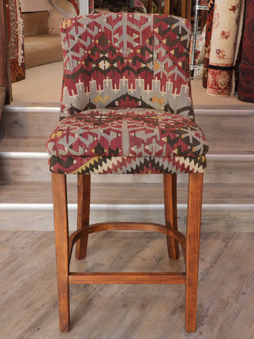 Turkish kilim bar stool counter height - 309147