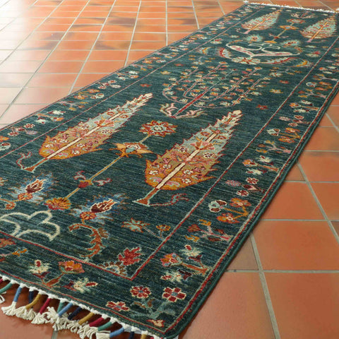 Handmade Afghan Kharjeen runner - 309174