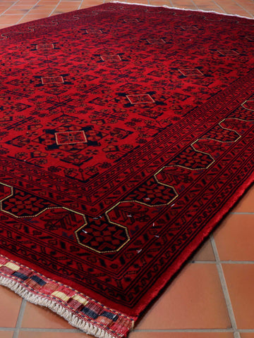 Handmade Afghan Kunduz rug - 309194