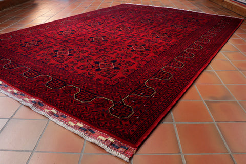 Handmade Afghan Kunduz rug - 309194