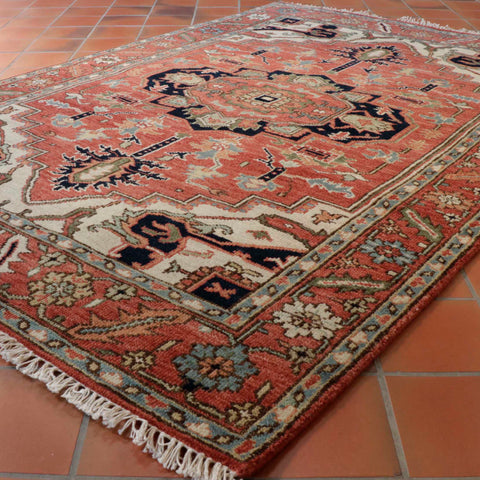 Hnadmade Indo Serapi rug - 309195