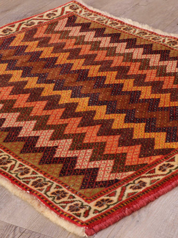 Handmade Persian Qashqai square - 309205