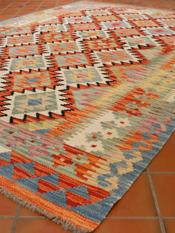 Handmade Afghan Kilim -309214