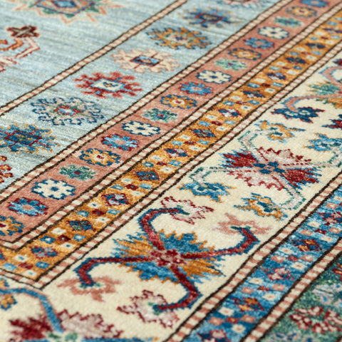 Handmade fine Afghan Kazak rug - 309227