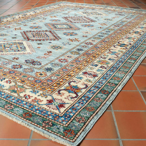 Handmade fine Afghan Kazak rug - 309227