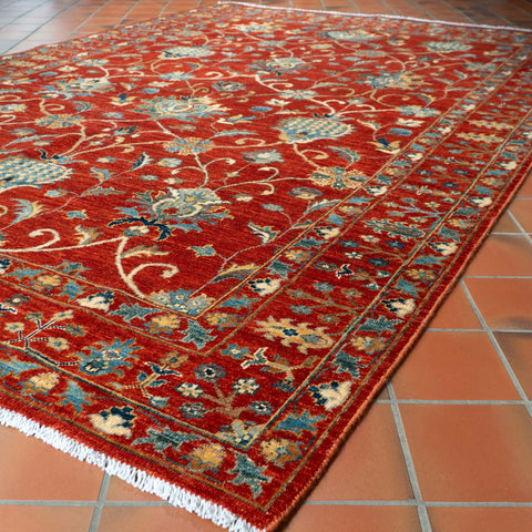 Handmade Afghan Samarkand rug - 309231