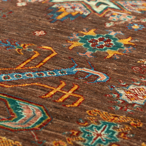 Handmade Afghan Kazak rug - 309237