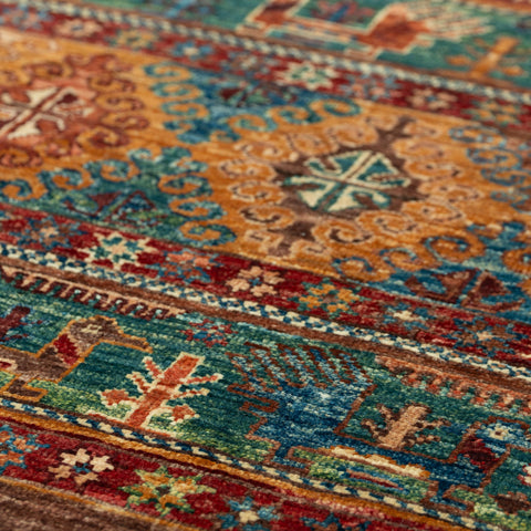 Handmade Afghan Samarkand runner - 309247